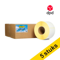 Aanbieding: 5x 123inkt huismerk vervangt Zebra Z-Perform 1000D DPD label (3007096-T) 102 x 152 mm (4 rollen) 653431