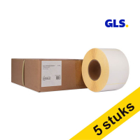 Aanbieding: 5x 123inkt huismerk vervangt Zebra Z-Perform 1000D GLS verzendlabels (3006306-T) 100 x 150 mm (4 rollen) 653236