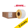 Aanbieding: 5x 123inkt huismerk vervangt Zebra Z-Perform 1000D label (3005093) 100 x 210 mm (4 rollen) 650877 - 1