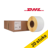 Aanbieding: 5x 123inkt huismerk vervangt Zebra Z-Perform 1000D label (3005093) 100 x 210 mm (4 rollen) 650877 - 1