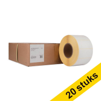 Aanbieding: 5x 123inkt huismerk vervangt Zebra Z-Perform 1000D label (3006777-T) 100 x 50 mm (4 rollen) 650876