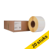 Aanbieding: 5x 123inkt huismerk vervangt Zebra Z-Perform 1000D label (3007253-T) 102 x 76 mm (4 rollen) 650878 - 1