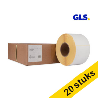 Aanbieding: 5x 123inkt huismerk vervangt Zebra Z-Select 2000D GLS label (800740-605) 102 x 152 mm (4 rollen) 653252