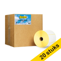 Aanbieding: 5x 123inkt huismerk vervangt Zebra Z-Select 2000D label (87000) 100 x 50 mm (4 rollen) 650879