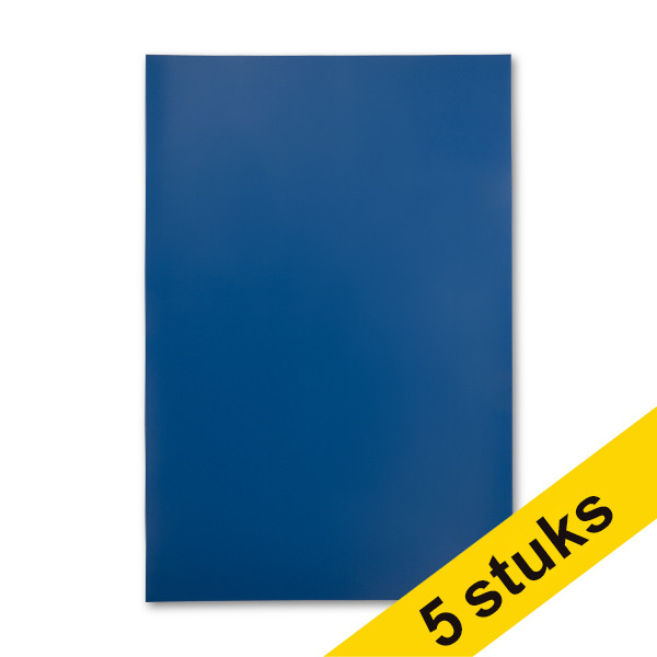 Aanbieding: 5x 123inkt magnetisch vel blauw (20 x 30 cm) 301740 - 1