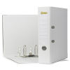Aanbieding: 5x 123inkt ordner A4 plastic wit 80 mm  300120 - 2