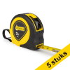 Aanbieding: 5x 123inkt rolmaat in rubberen behuizing (3 meter)
