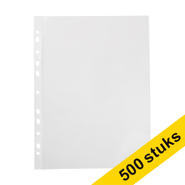 Aanbieding: 5x 123inkt showtas transparant A4 11-gaats 90 micron (100 stuks) 302438 - 1