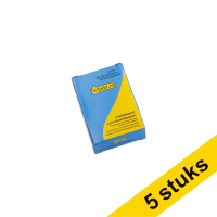Aanbieding: 5x 123inkt visitekaart lamineerhoes 60 x 90 mm glanzend 2x125 micron (100 stuks)