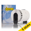 Aanbieding: 5x Brother DK-22246 continue papiertape (123inkt huismerk)  650657
