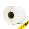 Aanbieding: 5x Dymo S0904980 extra grote DHL en PostNL verzendetiketten (123inkt huismerk)