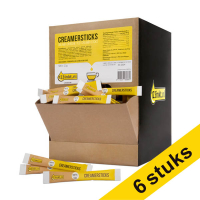 Aanbieding: 6x 123inkt creamersticks (500 stuks)  200253