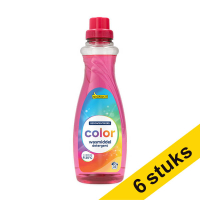 Aanbieding: 6x 123schoon Color wasmiddel vloeibaar 1 liter (33 wasbeurten)
