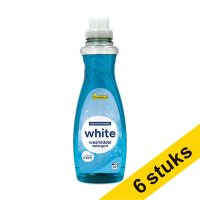 Aanbieding: 6x 123schoon Wit wasmiddel vloeibaar 1 liter (33 wasbeurten)