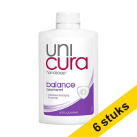 Aanbieding: 6x Unicura handzeep navulling Balance (250 ml)