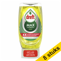 Aanbieding: 8x Dreft Max Power Lemon afwasmiddel (370 ml)