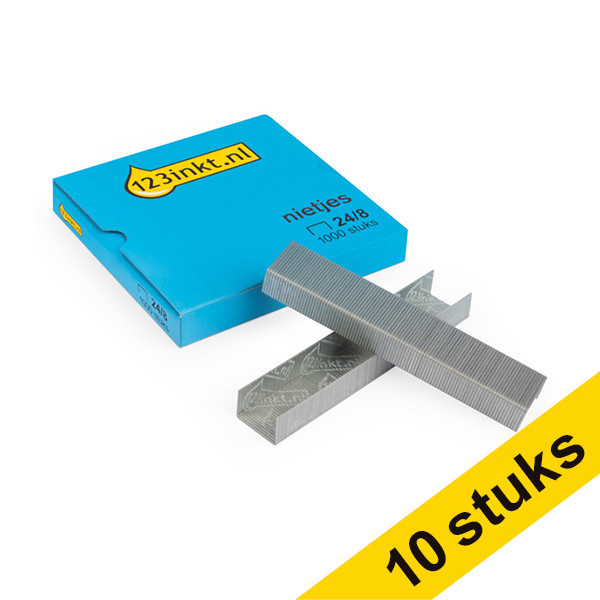 Aanbieding: 9+1 gratis 123inkt 24/8 nietjes (1000 stuks)  301141 - 1