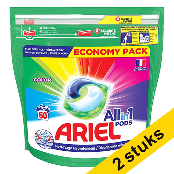 Aanbieding: Ariel All-in-one Color pods wasmiddel (100 wasbeurten)  SAR05143 - 1