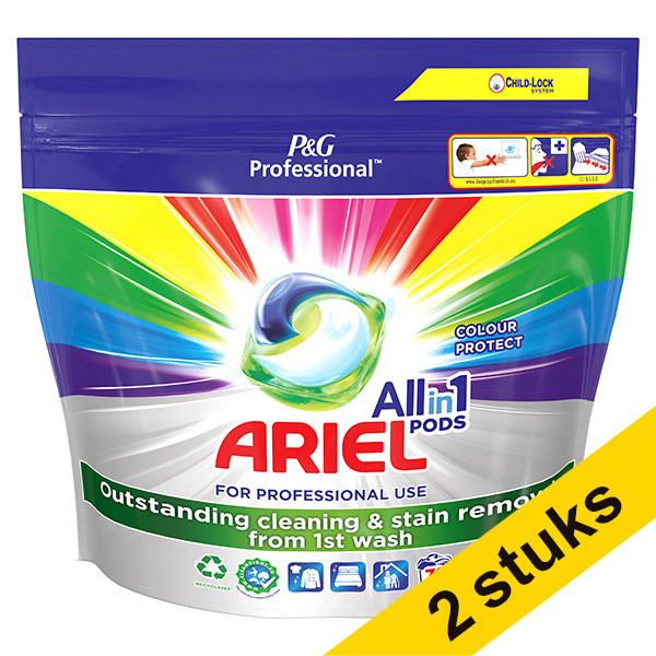 Aanbieding: Ariel All-in-one Professional Color pods wasmiddel (140 wasbeurten)  SAR05215 - 1