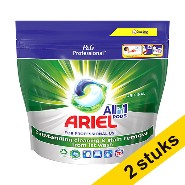 Aanbieding: Ariel All-in-one Professional Regular pods wasmiddel (140 wasbeurten)  SAR05213 - 1
