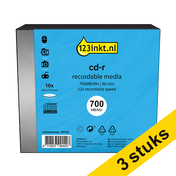 Cd-r Cd-r's Opslagmedia 123inkt.nl