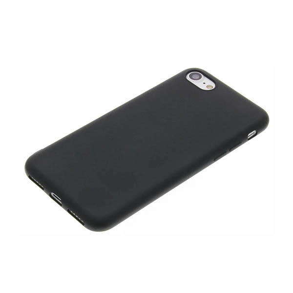 Accezz Color Backcover Apple iPhone SE (2020 / 2022) / 8 / 7 zwart 137713 - 3