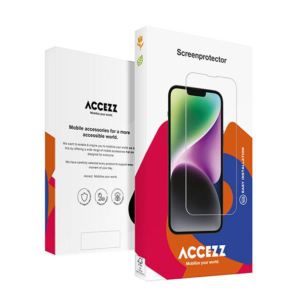 Accezz Gehard Glas Screenprotector Apple iPhone 13 / 13 Pro / 14 / 16e 137722 - 2