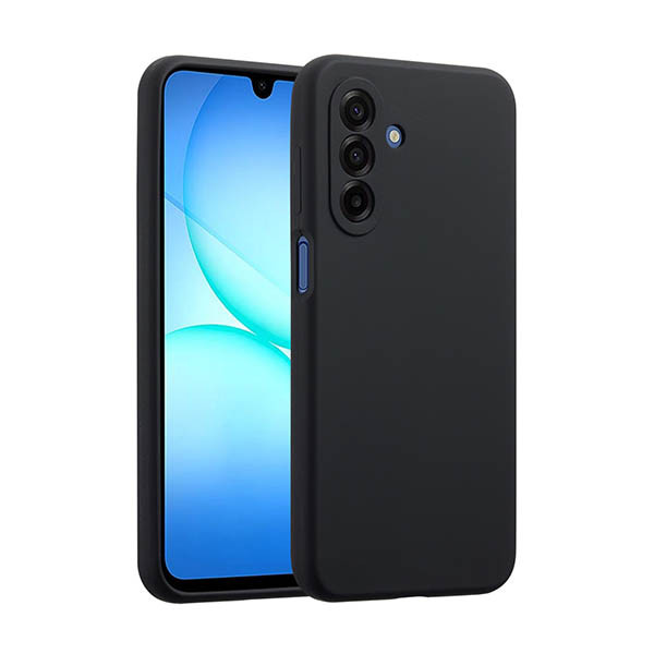 Accezz Liquid Silicone Backcover Samsung Galaxy A17 zwart 137756 - 1