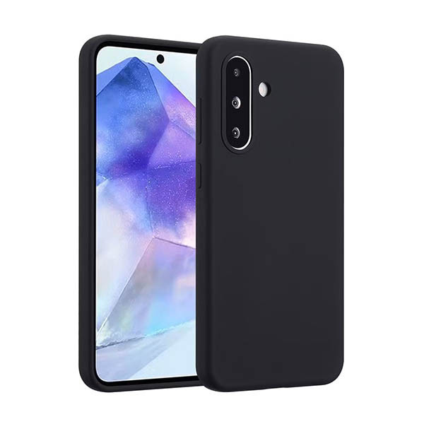 Accezz Liquid Silicone Backcover Samsung Galaxy A36 / A56 zwart 137762 - 1