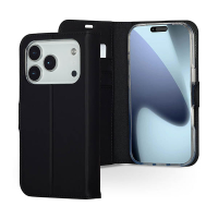 Accezz Wallet Softcase Bookcase Apple iPhone 17 Pro zwart