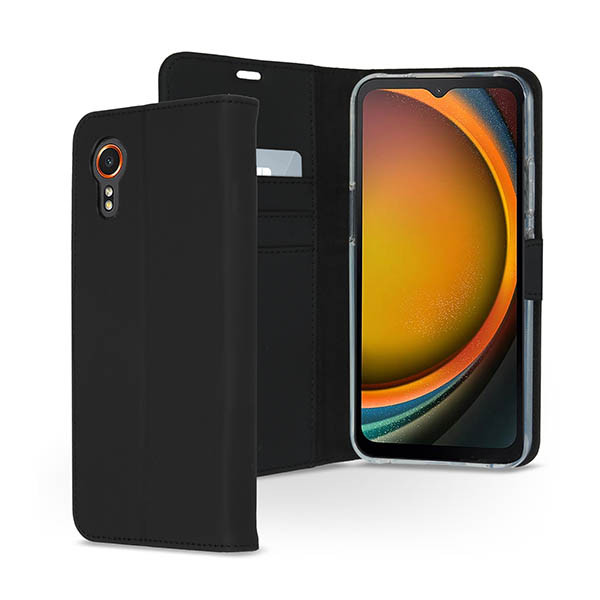 Accezz Wallet Softcase Bookcase Samsung Galaxy Xcover 7 zwart 137771 - 1