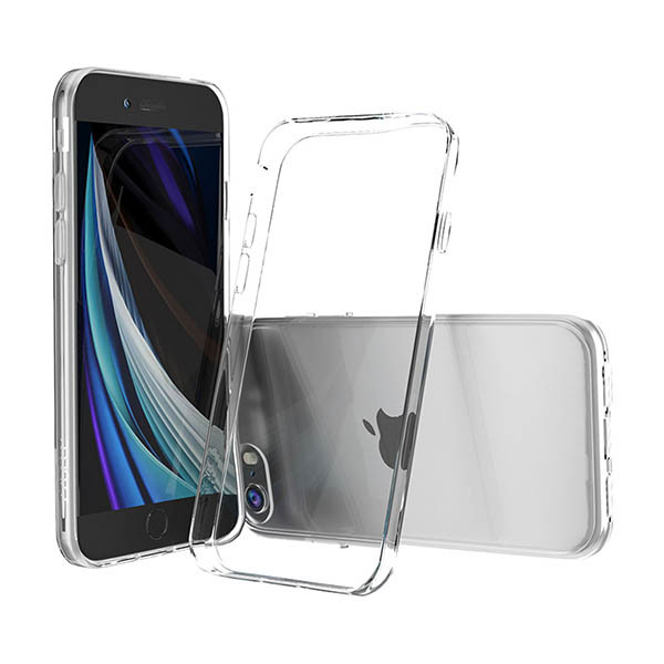 Accezz Xtreme Impact Backcover Apple iPhone SE (2020 / 2022) / 8 / 7 / 6(s) transparant 137715 - 2
