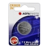 Agfaphoto CR 2025 Lithium knoopcel batterij 1 stuk