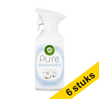 Aanbieding: 6x Air Wick Pure Katoen luchtverfrisser (250 ml)