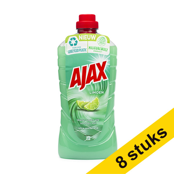 Ajax Aanbieding: 8x Ajax allesreiniger Limoen (1000 ml)  SAJ00032 - 1