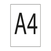 Akte envelop wit 220 x 312 mm - EA4 gegomd (250 stuks) 303160 209064 - 2