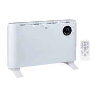 Alpina digitale convectorkachel (2000W, ruimtes tot 15m², wit) 298285