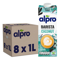 Alpro Barista Coconut plantaardige opschuimmelk 1 liter (8 stuks) 422846