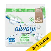 Aanbieding: 4x Always Cotton Protection Night maandverband (8 stuks)