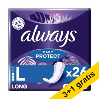 Aanbieding: 4x Always Daily Protect inlegkruisjes long (26 stuks)