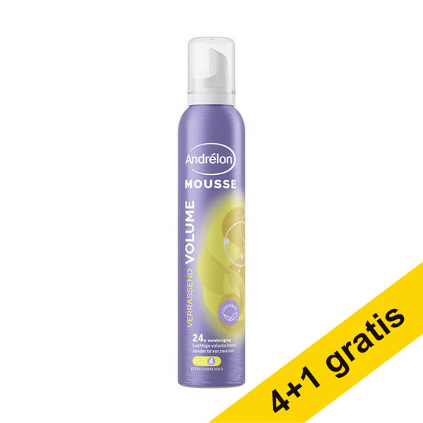 Aanbieding: 5x Andrélon Verrassend Volume Lift-Up mousse (200 ml) SAN00660 - 1