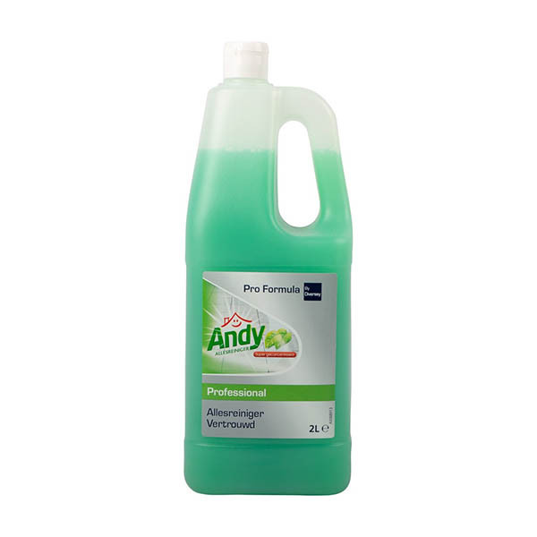 Andy vloeibare allesreiniger groen 2 liter 298078 - 1