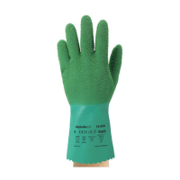 Ansell AlphaTec 16-650 natuurrubberen handschoen groen maat 8/M (12 paar) 19016708 SSA07048
