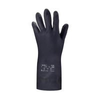 Ansell AlphaTec 29-500 latex koudebestendige werkhandschoen zwart maat 10/XL (12 paar) 19029010 SSA07074