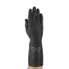 Ansell AlphaTec 87-118 natuurrubberen handschoen zwart maat 7,5/M (12 paar)