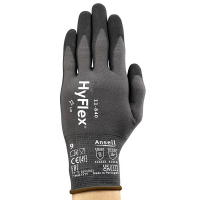 Ansell Hyflex 11-840 montage werkhandschoen zwart/grijs maat 11/XL (12 paar) 19014311 SSA07044