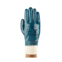 Ansell Hylite 47-402 nitril werkhandschoen blauw/wit maat 9/L (12 paar) 19047210 SSA07100