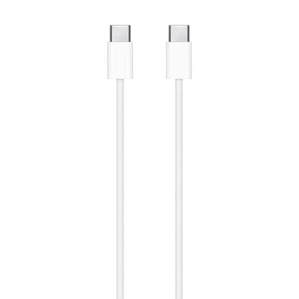 Apple iPhone USB-C naar USB-C 2.0 oplaadkabel wit (1 meter) M010214171 - 1