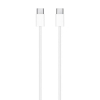 Apple iPhone USB-C naar USB-C 2.0 oplaadkabel wit (1 meter) M010214171 - 1