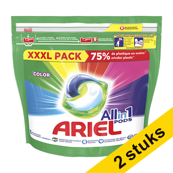 Ariel Aanbieding: Ariel All-in-one Color pods wasmiddel (140+4 gratis wasbeurten)  SAR00078 - 1